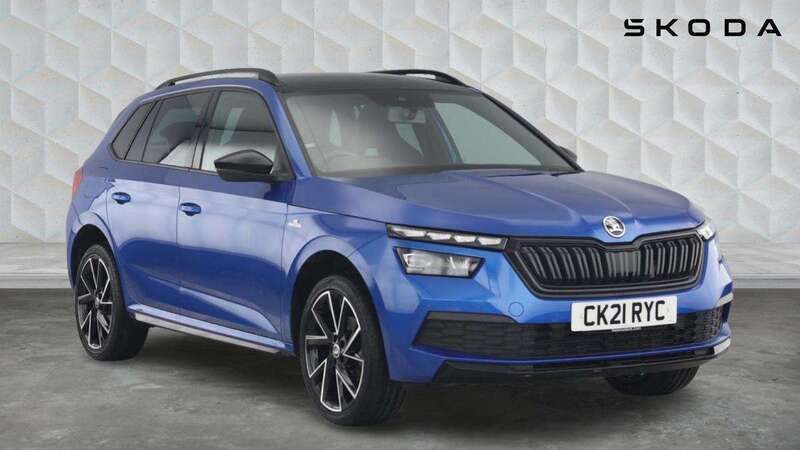 Blue Used 2021 Skoda Kamiq Monte Carlo SUV | £16,279 (Good price) - Image 1/4