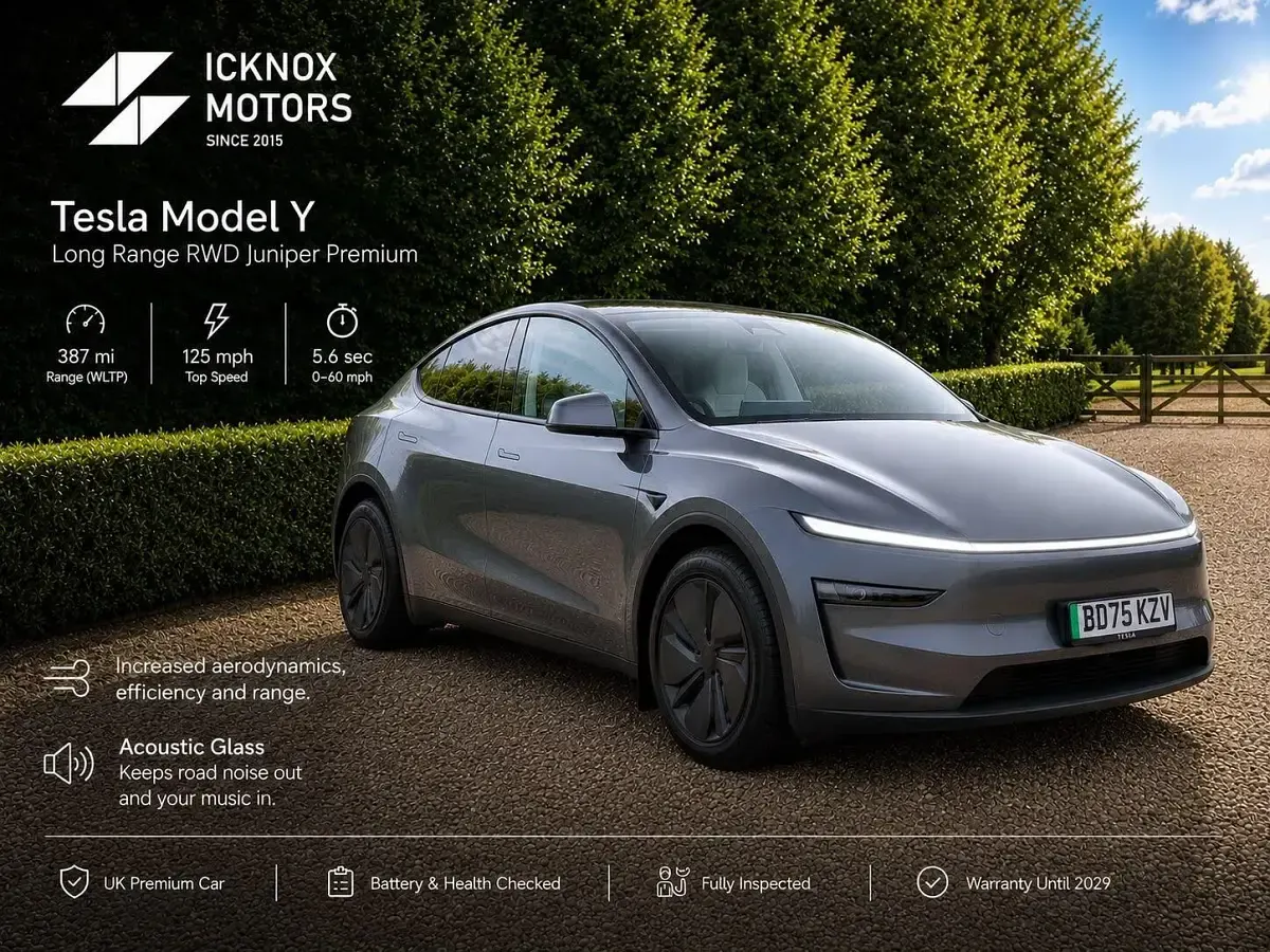 Used Tesla Model Y Long Range RWD 378 kW (514 HP) 2025 Grey SUV
