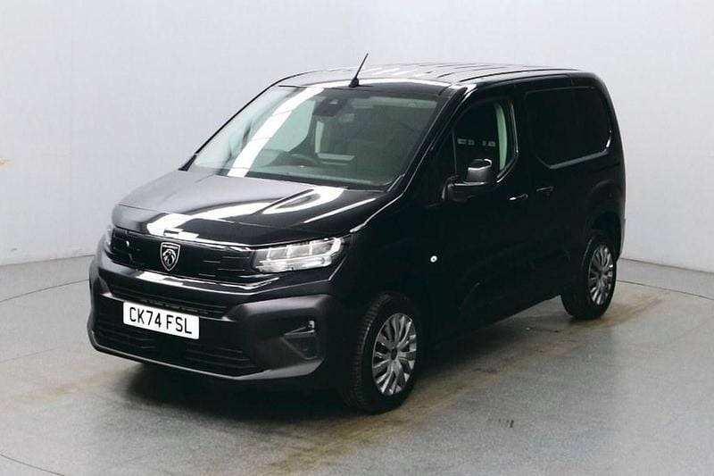 Black Used 2024 Peugeot Partner MPV | £16,990 (Fair price) - Image 1/4
