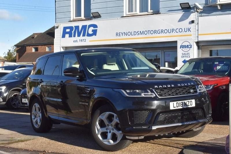 Black Used 2018 Land Rover Range Rover Sport HSE SUV | £19,999 (Super price) - Image 1/3