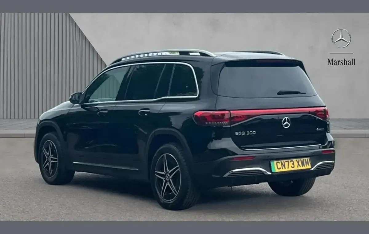 Used Mercedes EQB300 AMG line 167 kW (228 HP) 2023 Night black SUV
