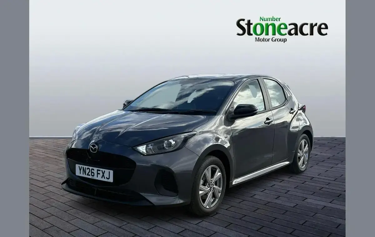 Ny Mazda 2 Exclusive-Line 116 HK (85 kW) 2026 Grå Halvkombi