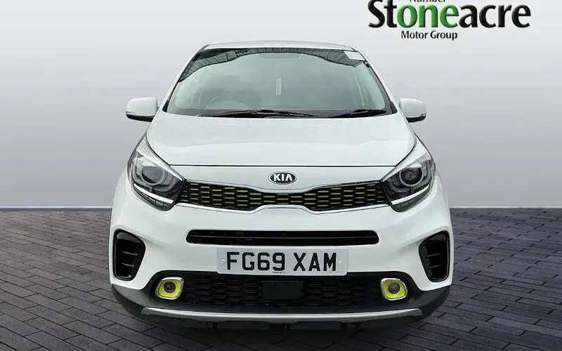 Used Kia Picanto X-Line 84 HP (61 kW) 2019 White Hatchback