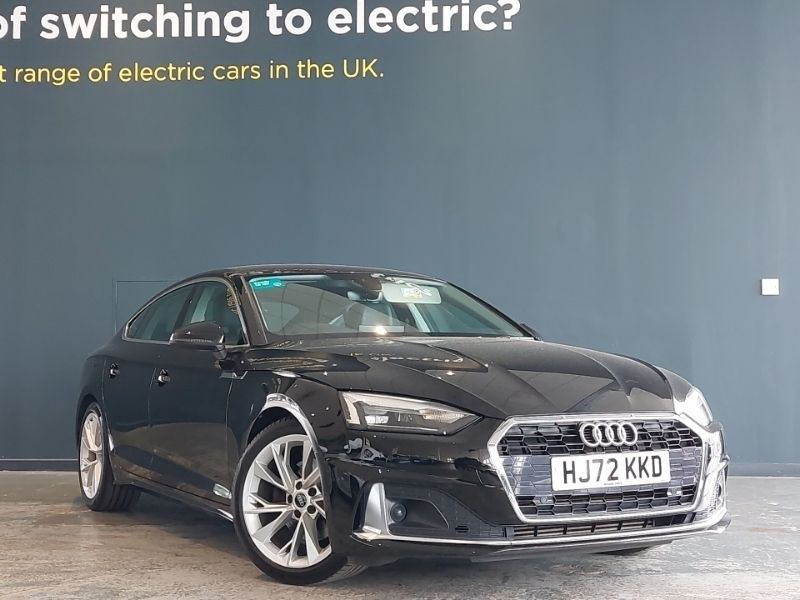 Black Used 2022 Audi A5 Sport Coupe | £24,998 (Good price) - Image 1/4