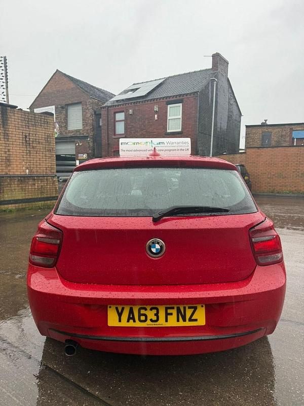 Used BMW 116 Sport Line 2014 Red Hatchback
