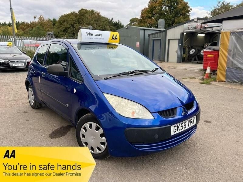 Blue Used 2008 Mitsubishi Colt Hatchback | £1,490 (Good price) - Image 1/2