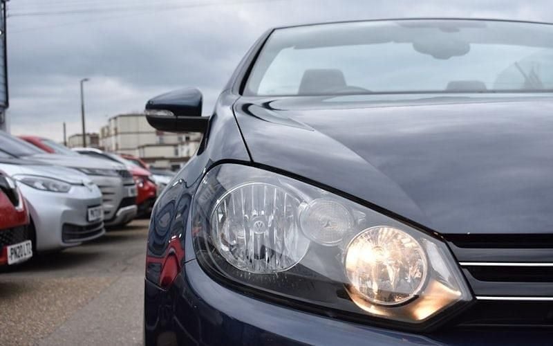 Used VW Golf Cabriolet GT 160 HP (117 kW) 2015 Blue Cabriolet