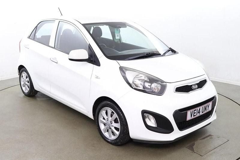 Used Kia Picanto 68 HP (50 kW) 2014 White Hatchback