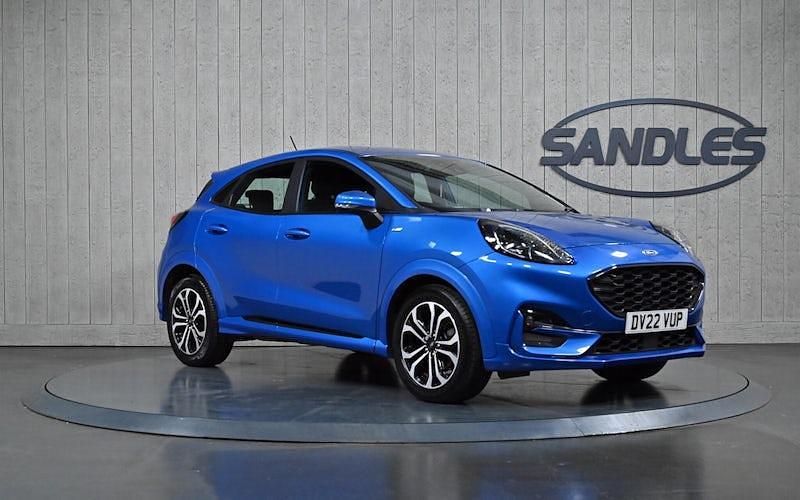 Used Ford Puma ST-Line 155 HP (114 kW) 2022 Blue Hatchback