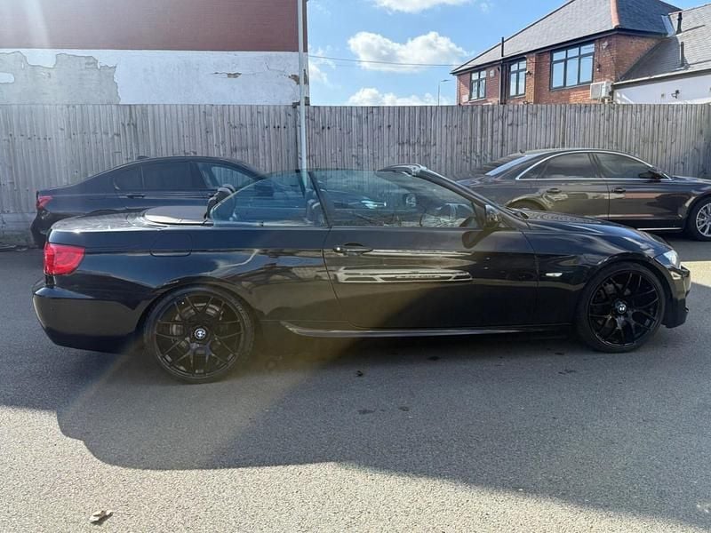 Used BMW 320 Cabriolet Sport Line 2012 Black Cabriolet