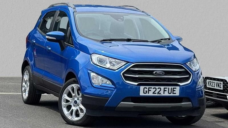 Blue Used 2022 Ford Ecosport Titanium SUV | £10,999 (Good price) - Image 1/4