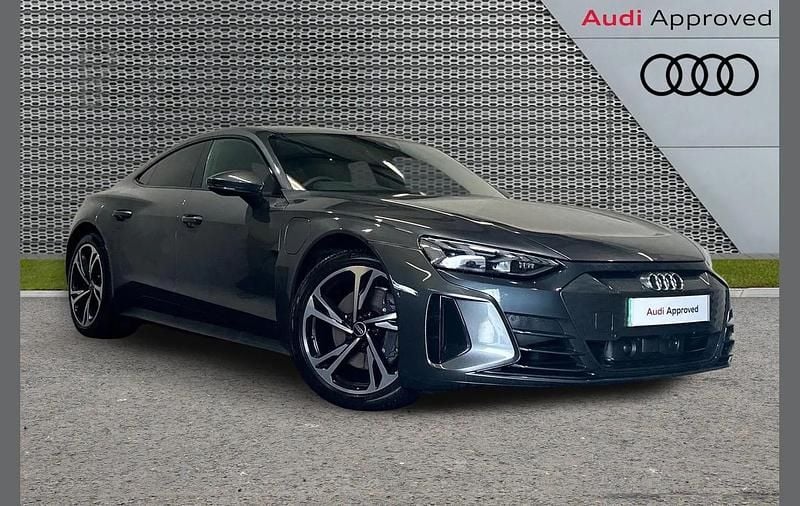 Grey Used 2022 Audi e-tron GT quattro Comfort Sedan | £39,995 (Fair price) - Image 1/4