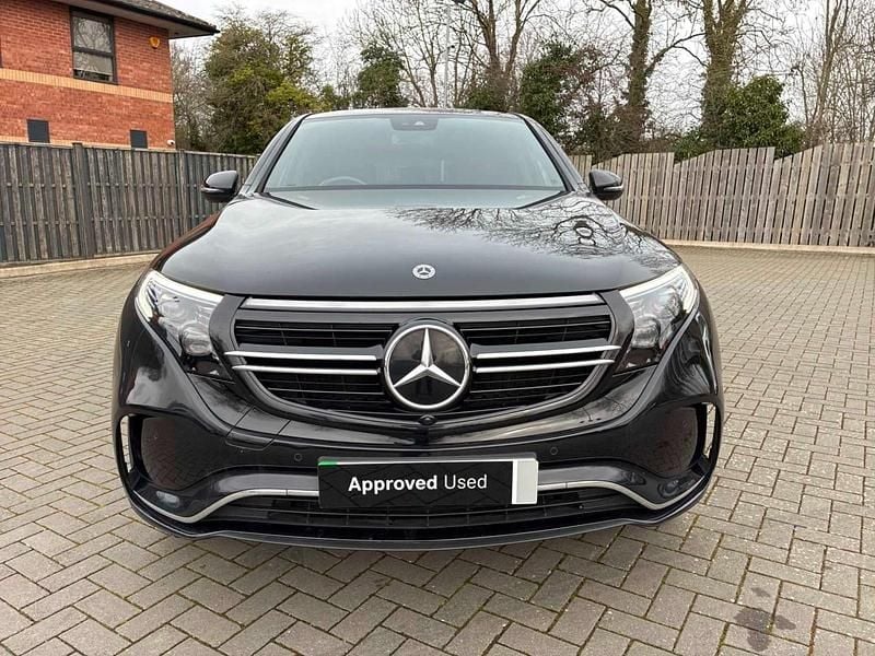 Used Mercedes EQC400 AMG line 300 kW (408 HP) 2023 Black SUV