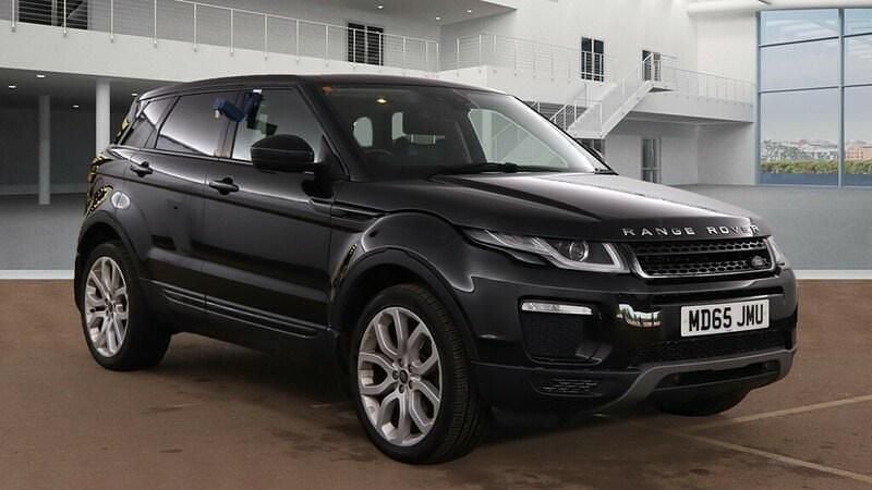 Black Used 2015 Land Rover Range Rover evoque SE Estate | £8,495 (Good price) - Image 1/3