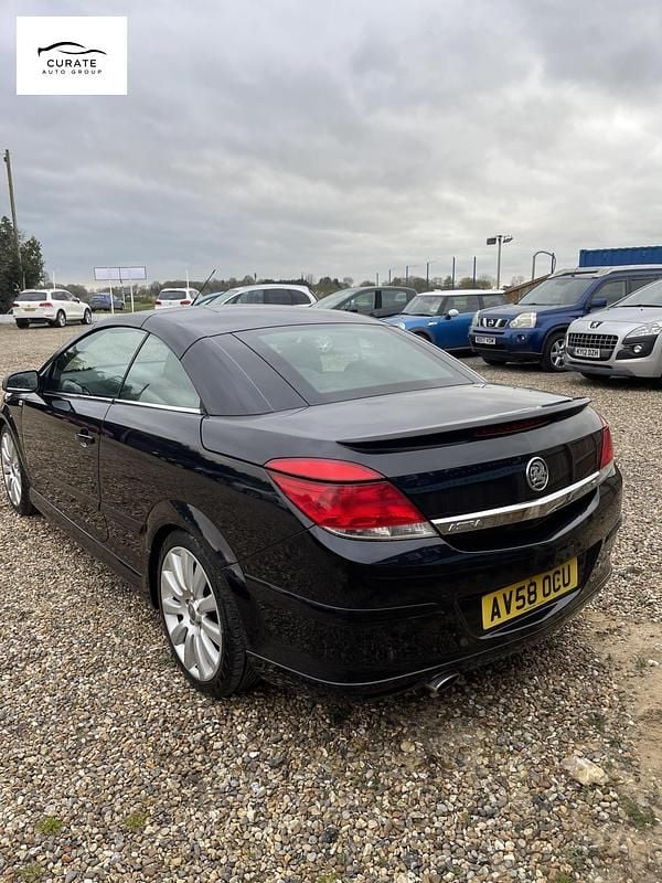 Used Vauxhall Astra Cabriolet 138 HP (101 kW) 2008 Black Cabriolet