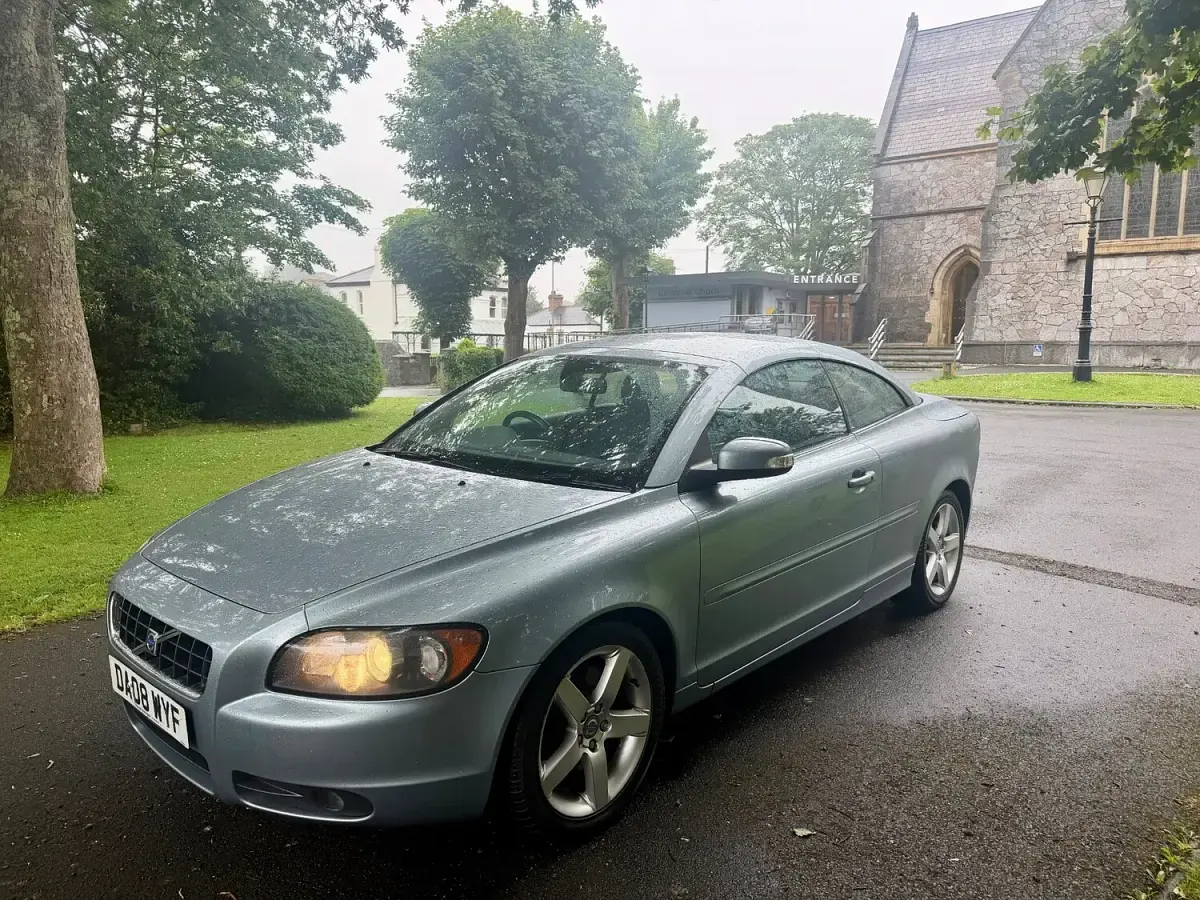 Used Volvo C70 2008 Blue Cabriolet