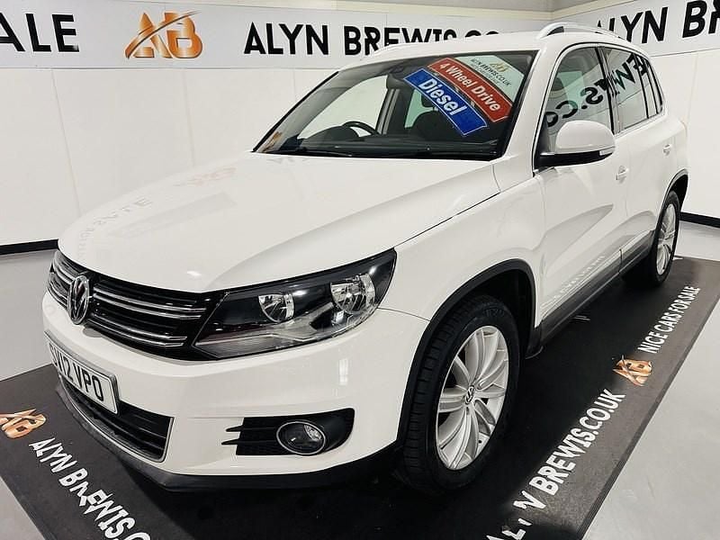 Candy white Used 2012 VW Tiguan Sport SUV | £5,999 (Fair price) - Image 1/4