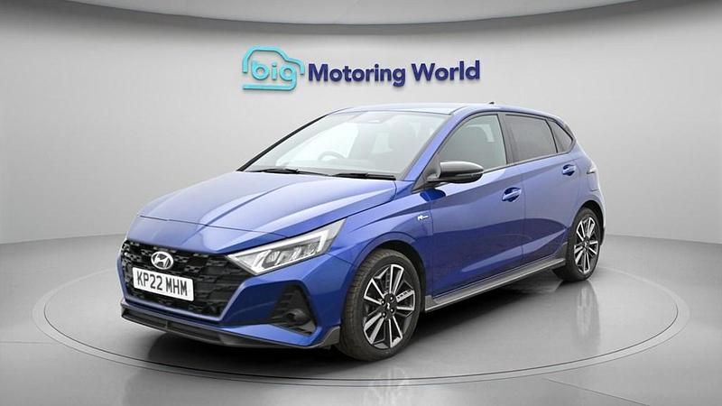 Used Hyundai i20 N Line 120 HP (88 kW) 2022 Blue Hatchback
