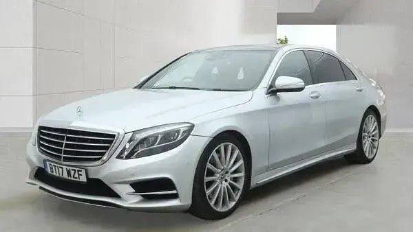 Used Mercedes S350 AMG line 2017 Silver Sedan