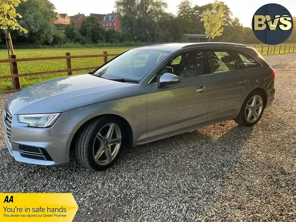 Used Audi A4 S-Line 190 HP (139 kW) 2017 Silver Estate