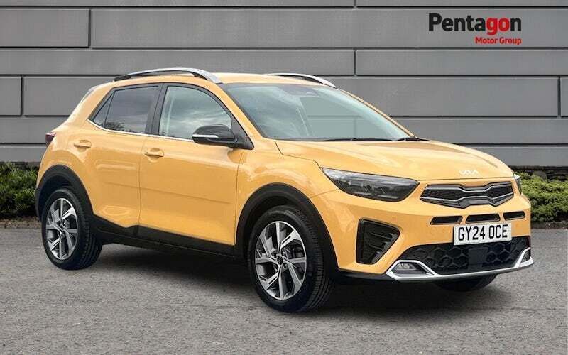 Yellow Used 2024 Kia Stonic 4 SUV | £18,998 (Fair price) - Image 1/4