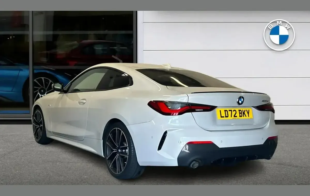 Used BMW 420 Coupé M Sport 187 HP (137 kW) 2022 White Coupe