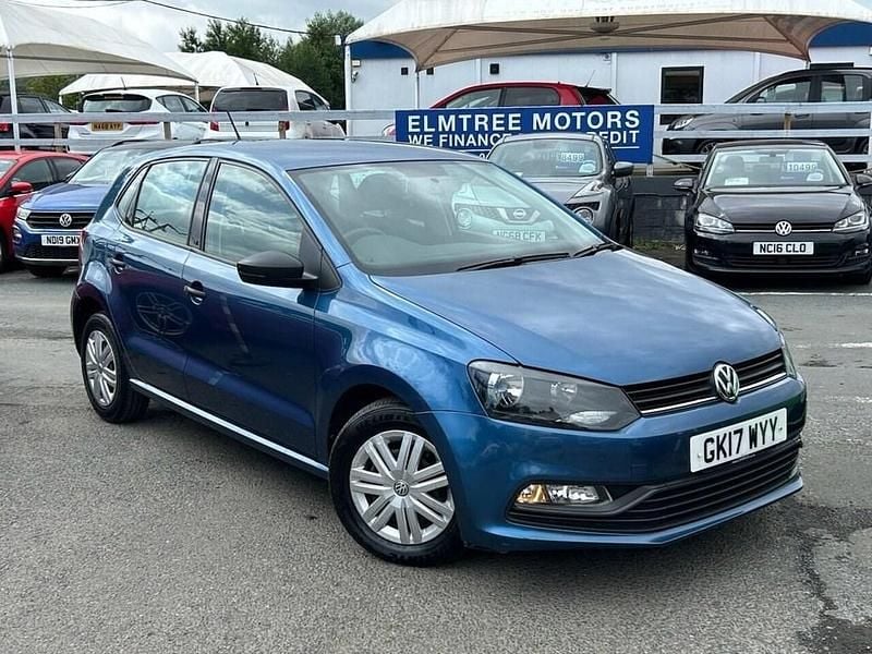 Blue Used 2017 VW Polo S Hatchback | £6,999 (Good price) - Image 1/4