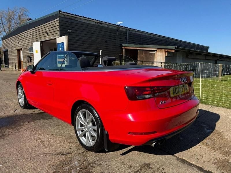 Used Audi A3 Cabriolet Performance 2014 Red Cabriolet