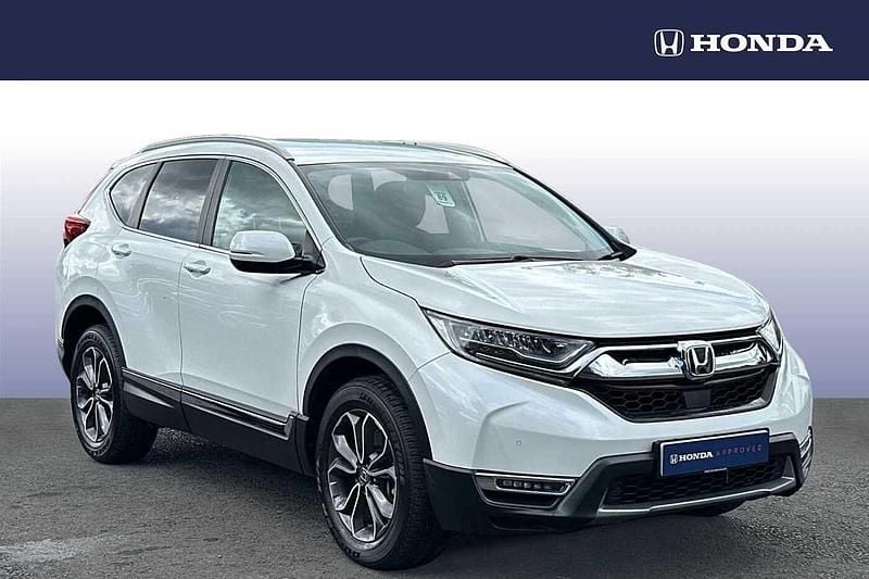 White Used 2021 Honda CR-V Hybrid SUV | £23,428 (Fair price) - Image 1/4