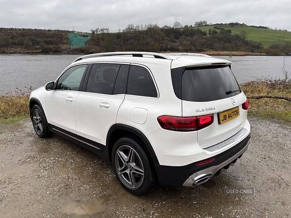 Used Mercedes GLB200 AMG line 150 HP (110 kW) 2021 White SUV