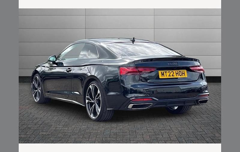 Used Audi A5 Black Edition 150 HP (110 kW) 2022 Black Coupe