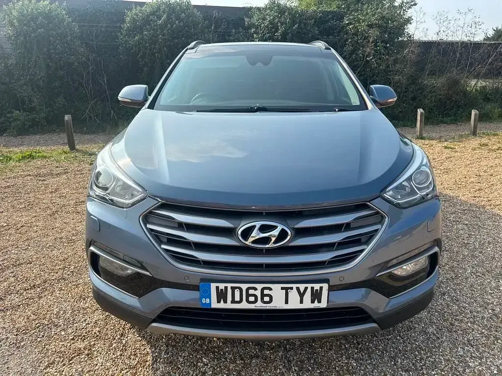 Used Hyundai Santa Fe Premium SE 200 HP (147 kW) 2017 Blue SUV