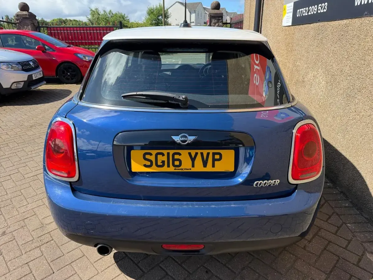 Used Mini Cooper Hatch 2016 Blue Hatchback