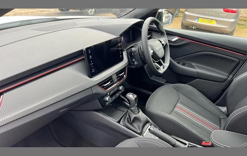 Used Skoda Kamiq Monte Carlo 150 HP (110 kW) 2026 Moon white metallic SUV