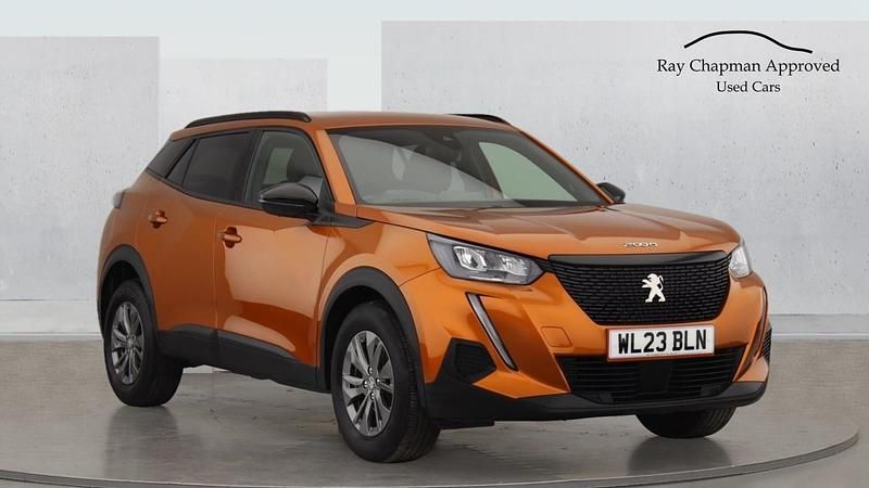 Orange Used 2023 Peugeot 2008 Active+ SUV | £14,650 (Good price) - Image 1/4