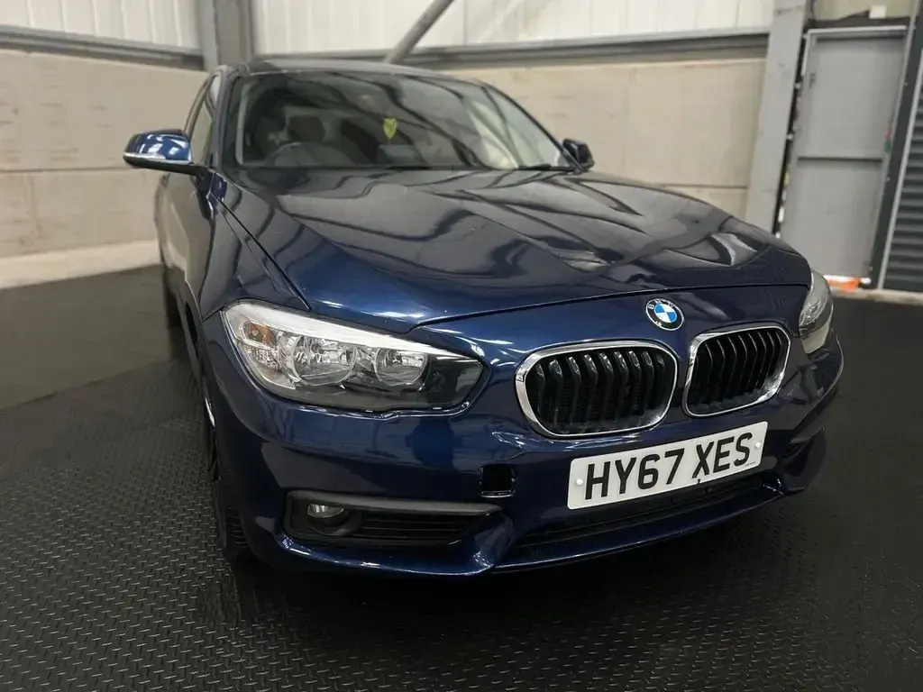 Używany BMW 116 Comfort Edition 2017 Niebieski Hatchback