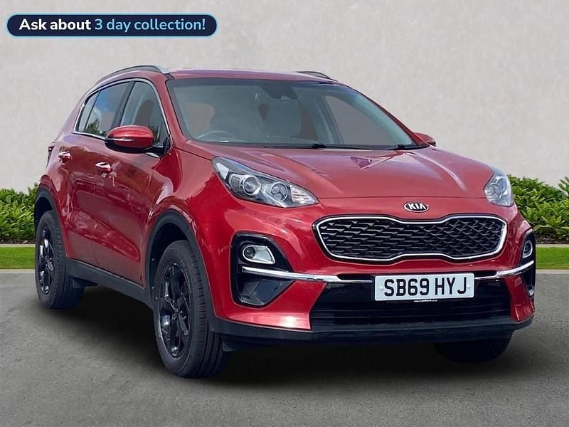 Red Used 2020 Kia Sportage 2 SUV | £13,816 (Good price) - Image 1/4