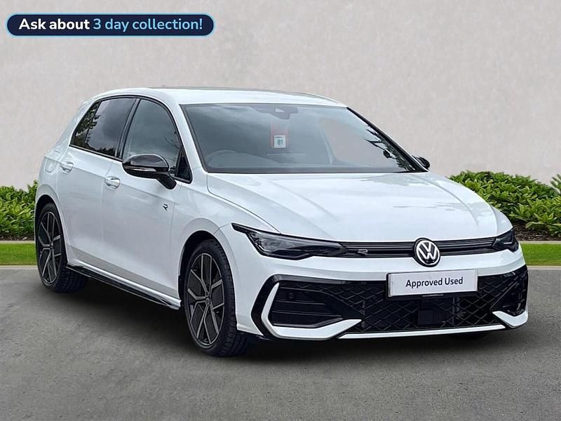 White Used 2025 VW Golf VIII Black Edition Hatchback | £30,880 - Image 1/4