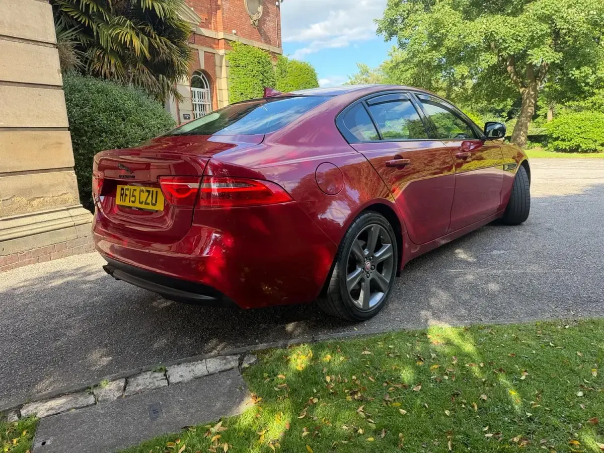 Used Jaguar XE Portfolio 2015 Red Sedan
