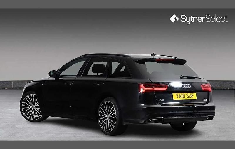 Used Audi A6 Black Edition 187 HP (137 kW) 2018 Black Estate