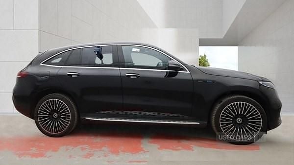 Used Mercedes EQC400 AMG Line Premium 300 kW (408 HP) 2022 Black SUV