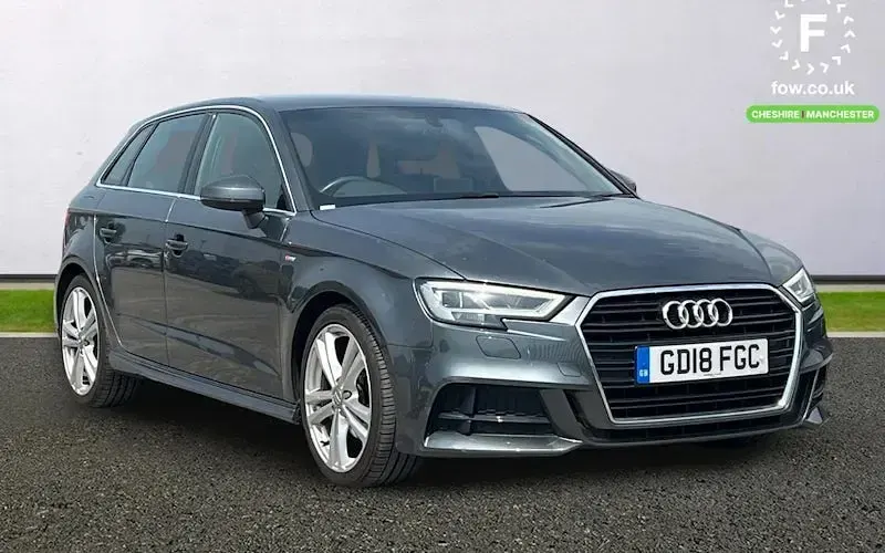 Used Audi A3 Sportback S-Line 150 HP (110 kW) 2018 Hatchback