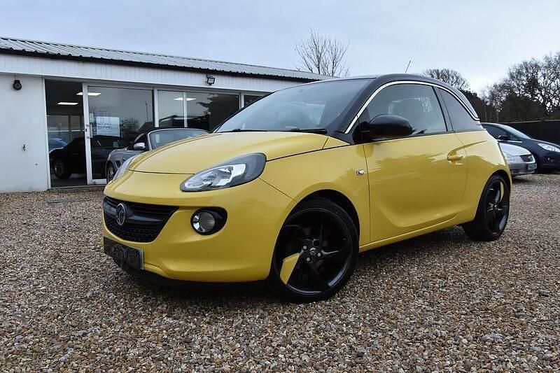 Used Vauxhall Adam Slam 100 HP (73 kW) 2016 Yellow Hatchback