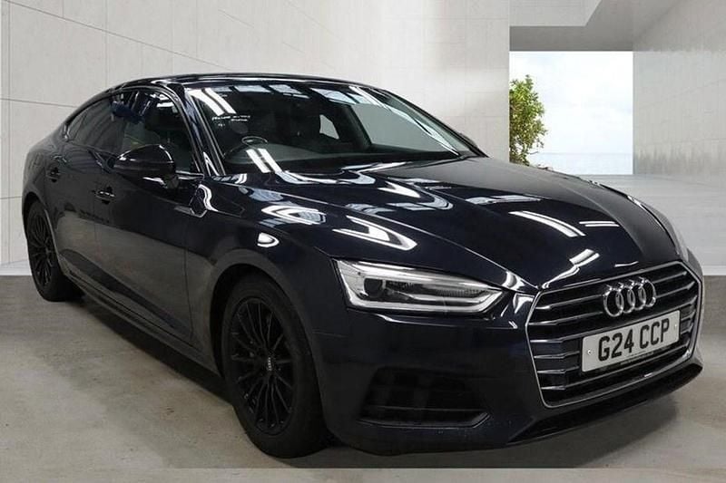 Used Audi A5 Sportback Comfort 190 HP (139 kW) 2017 Blue Hatchback