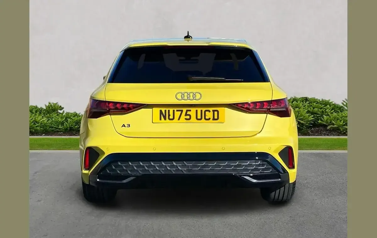 Used Audi A3 S-Line 147 HP (108 kW) 2025 Yellow Hatchback
