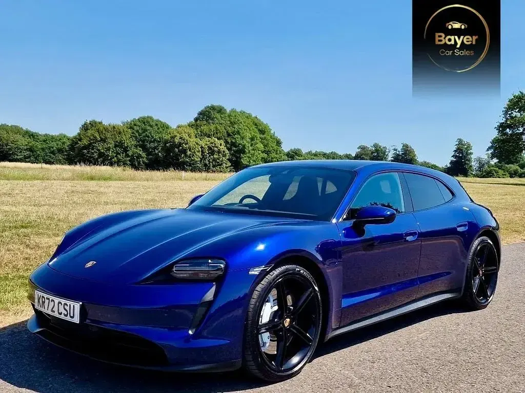 Used Porsche Taycan 350 kW (476 HP) 2022 Blue Estate