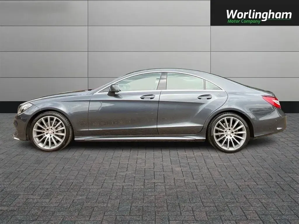 Begagnad Mercedes CLS350 AMG Line Premium 2015 Grå Sportkupé
