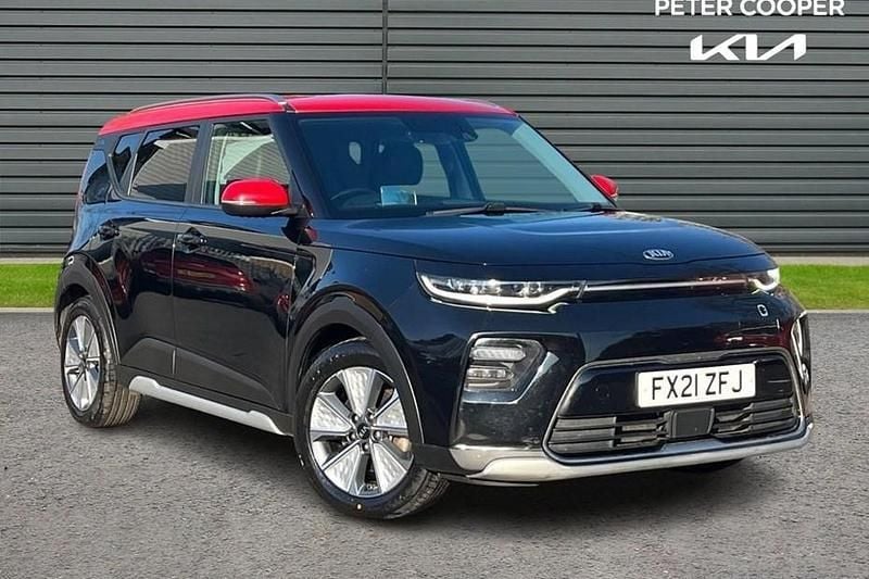 Black Used 2021 Kia Soul EV First Edition SUV | £12,591 (Fair price) - Image 1/1