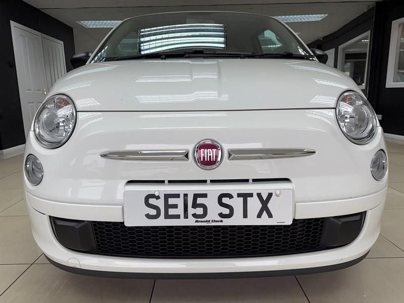 Used Fiat 500 Pop 69 HP (50 kW) 2015 White Hatchback