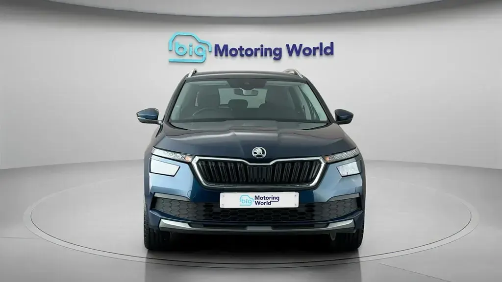Used Skoda Kamiq SE L 110 HP (80 kW) 2021 Blue SUV